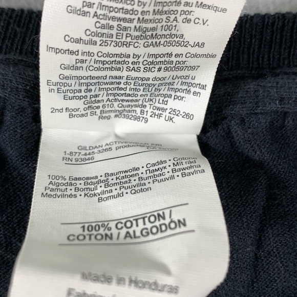 Trombone black short sleeved crewneck novelty graphic tee shirt - Youth sz Large - Picture 6 of 6